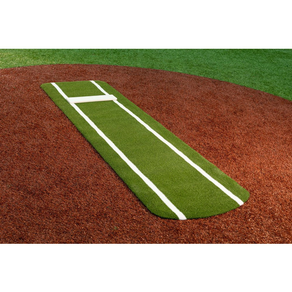 Portolite Signature Non-Skid Softball Pitching Mat with Spikes