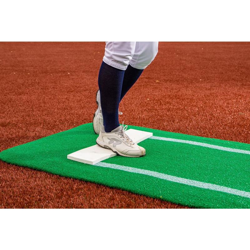 Portolite Ultimate Spiked Softball Pitching Mat