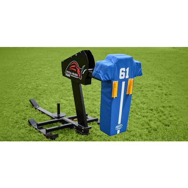 Fisher 1 Man Bull Rush Football Blocking Sled In The Field