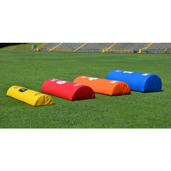 Fisher Athletic Half Round Agility Dummies Angled View