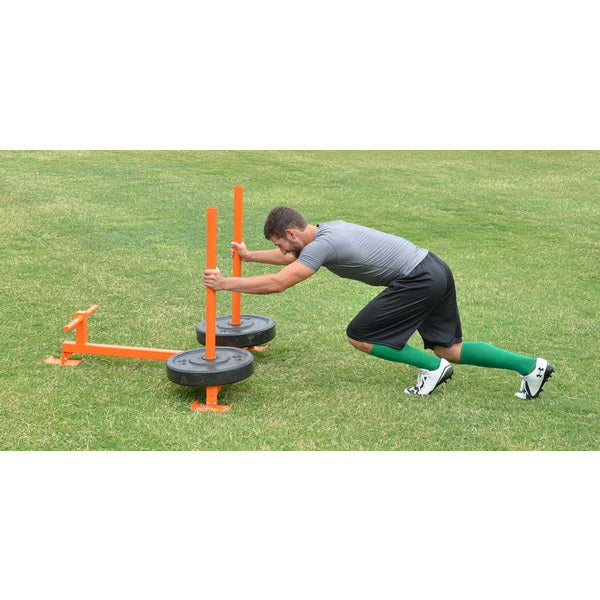 Fisher Athletic Push Pull Sled In Training