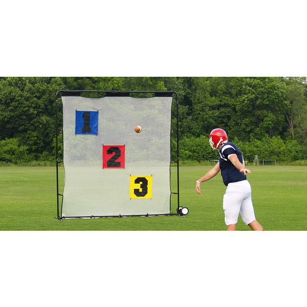 Fisher Football Deluxe Skill Zone Throwing Nets In Training