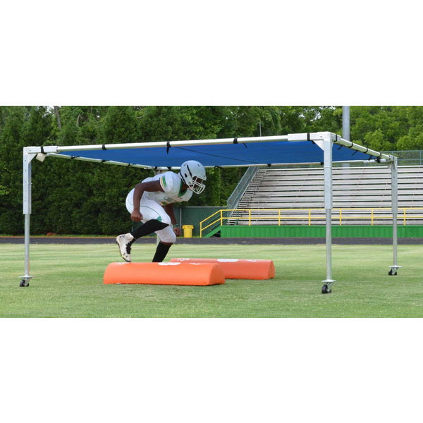 Fisher Football Open Chute In Training