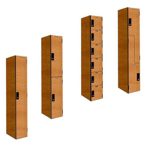 Hallowell VersaMax Phenolic Locker One-Wide - Assembled