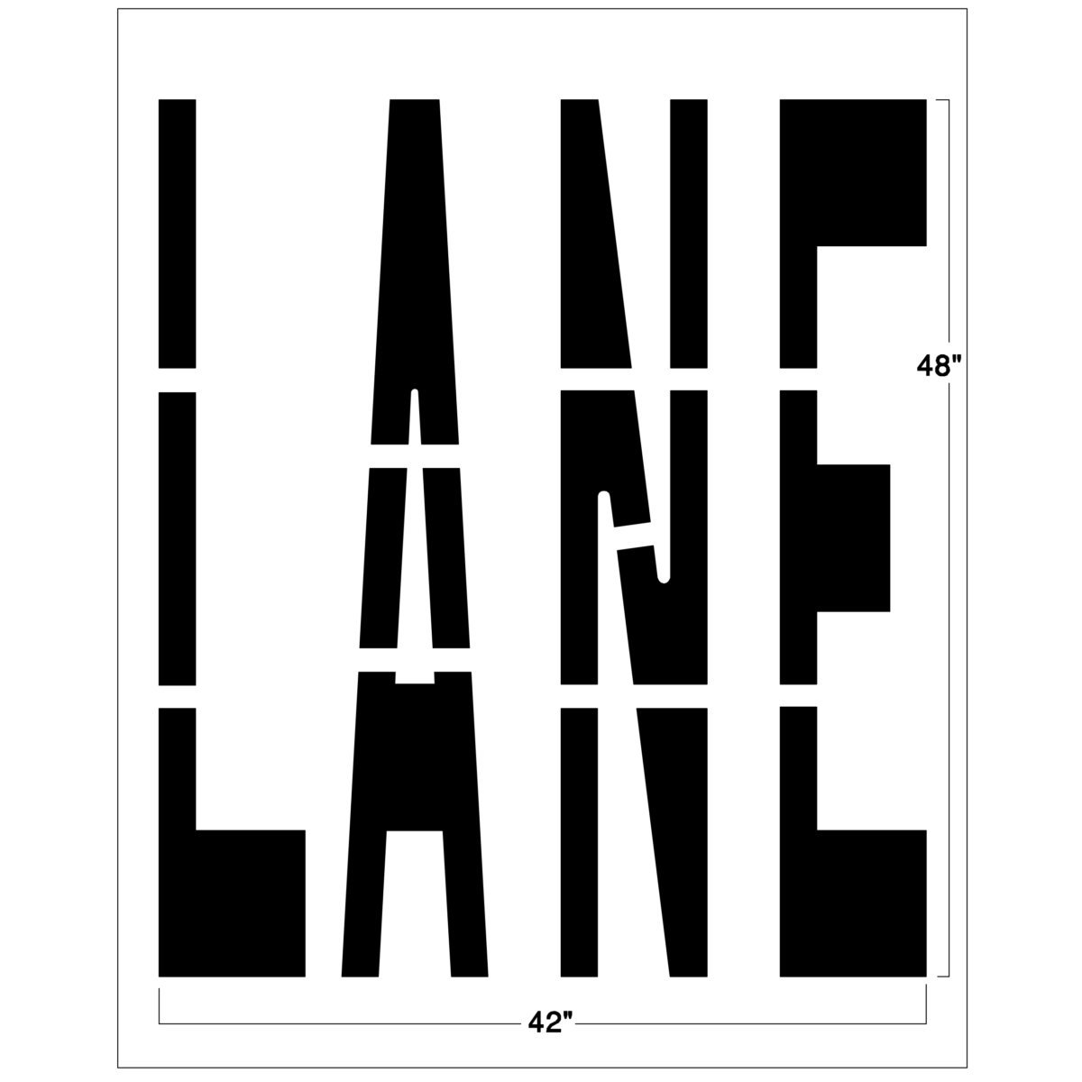 Newstripe 48 Inch Federal Lane