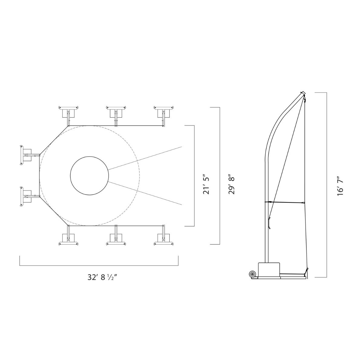 Gill Athletics Replacement Net for 732230 Discus Cage