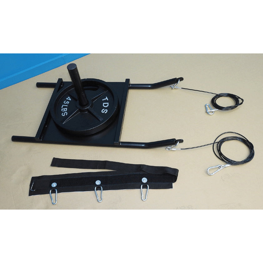 New York Barbells C-1155 Power Drag Sled with Harness