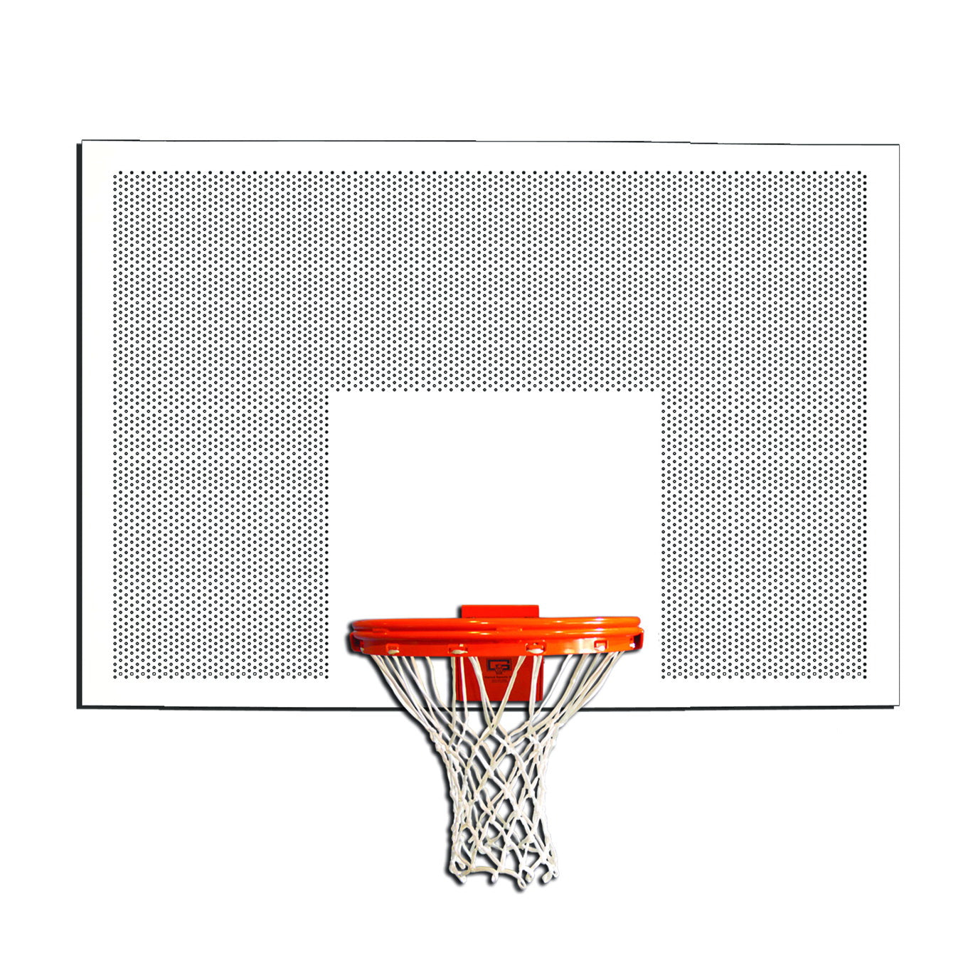 Gared Wind Resistant Full Sized Unmarked Steel Basketball Backboard