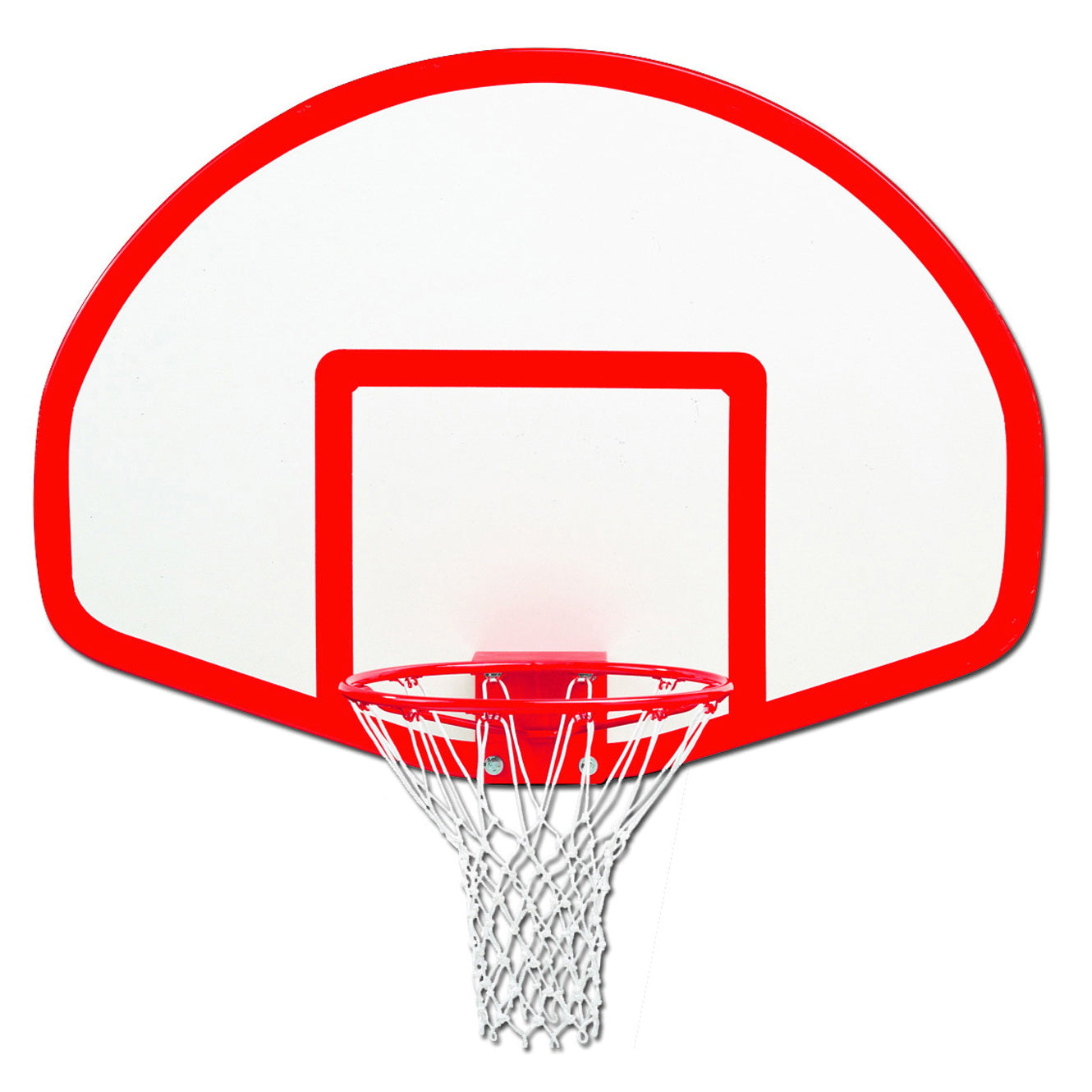 Gared Lightweight Fan-Shape Fiberglass Basketball Backboard