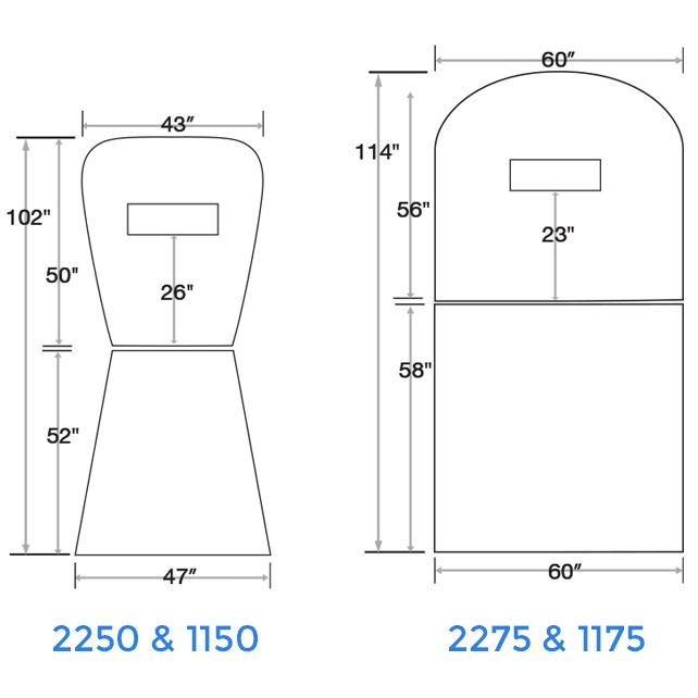 Portolite 10" Two-Piece Portable Practice Pitching Mound