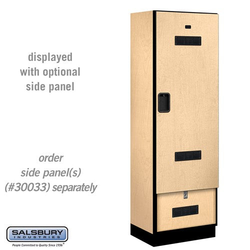 Salsbury 24" Wide Designer Wood Gear Locker