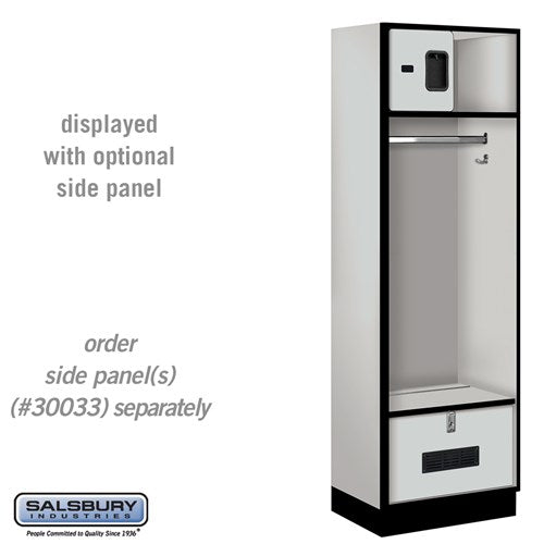 Salsbury 24" Wide Designer Wood Open Access Locker