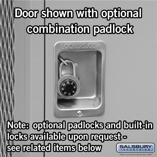 Salsbury 24" Wide Standard Gear Metal Locker