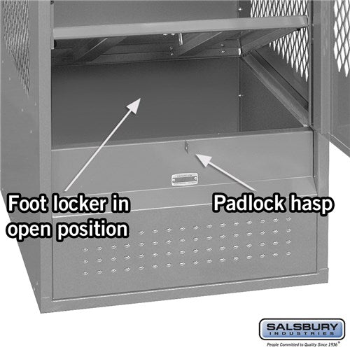 Salsbury 24" Wide Vented Gear Metal Locker