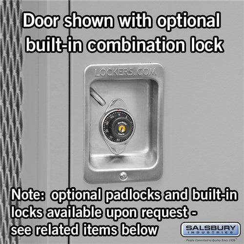 Salsbury 24" Wide Vented Gear Metal Locker