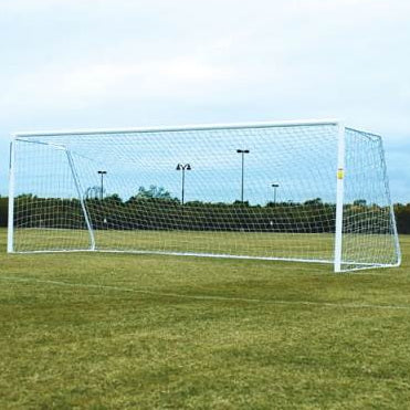 4" Round Powder Coated Aluminum Classic Soccer Goal