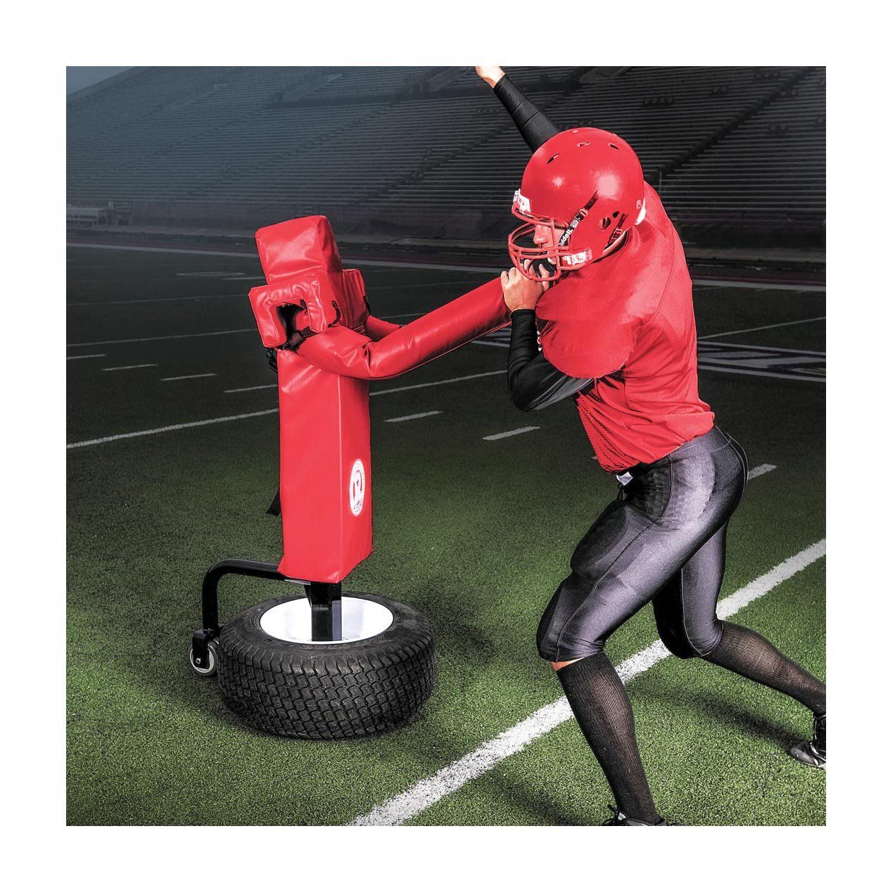 Rogers Titan-Pass Rush Trainer With Tire Mount