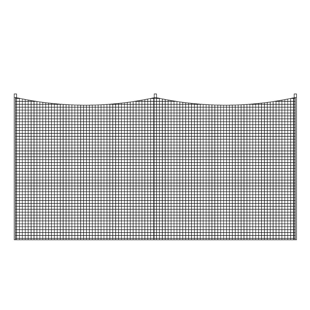 Gill Athletics Net Pole and Sleeve Cap 4" OD