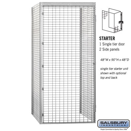 Salsbury 48" Wide Single Tier Bulk Storage Locker