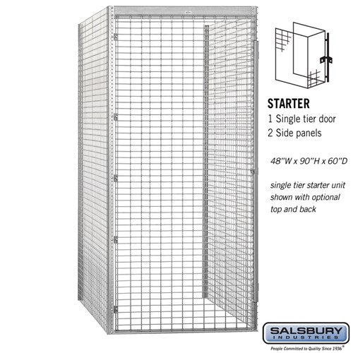 Salsbury 48" Wide Single Tier Bulk Storage Locker