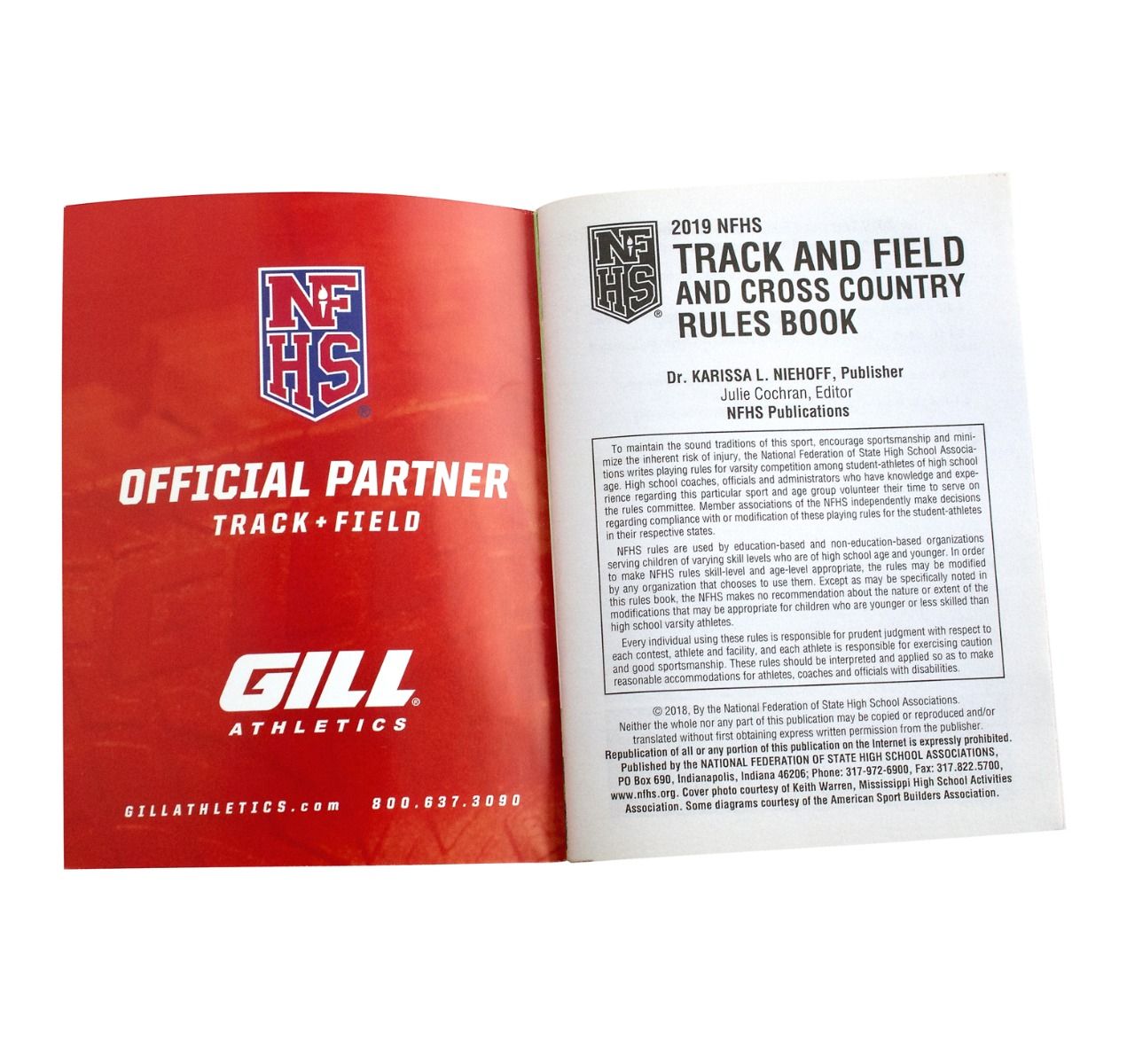 Gill Athletics Cross Country Rules Book