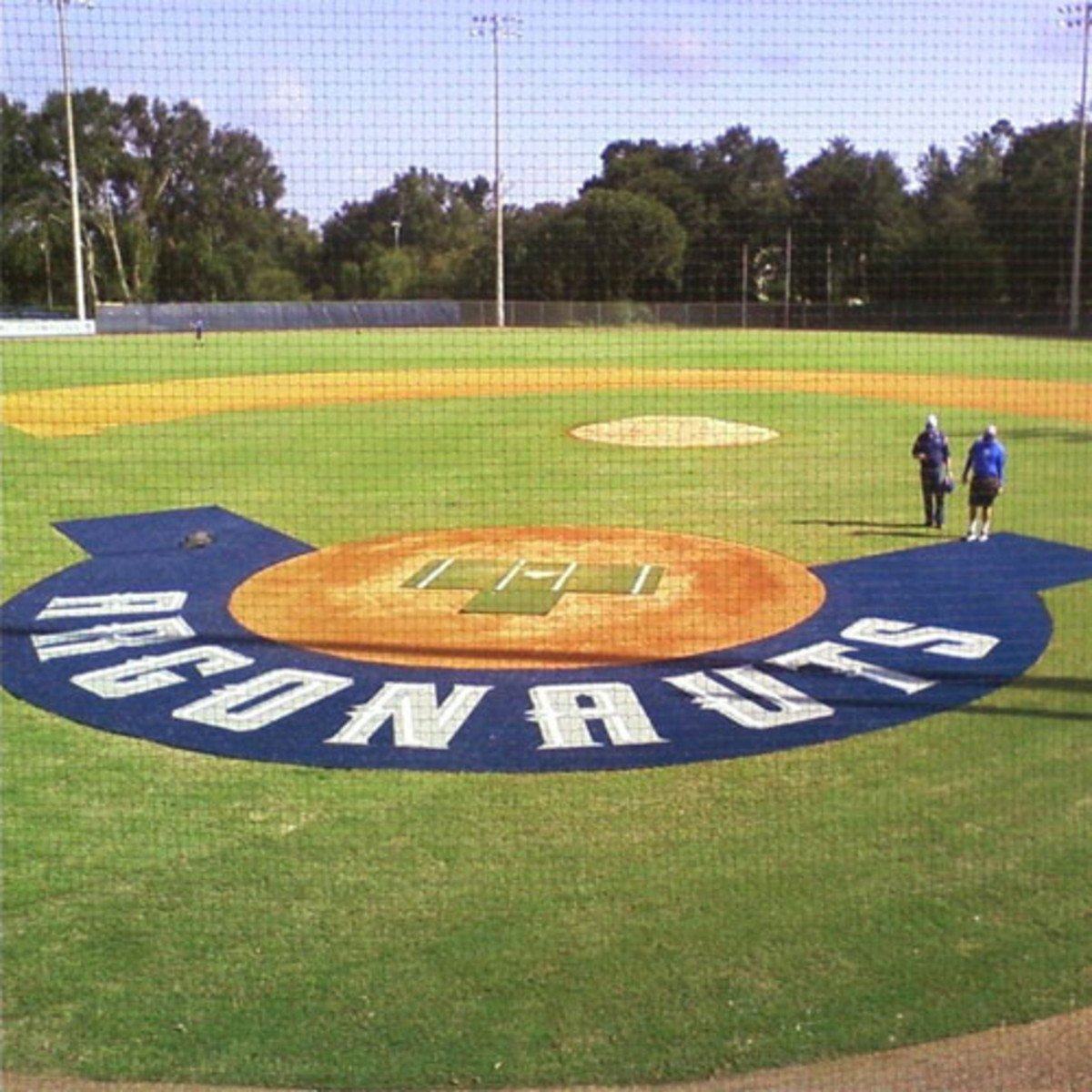5' Home Plate Halo with Wings