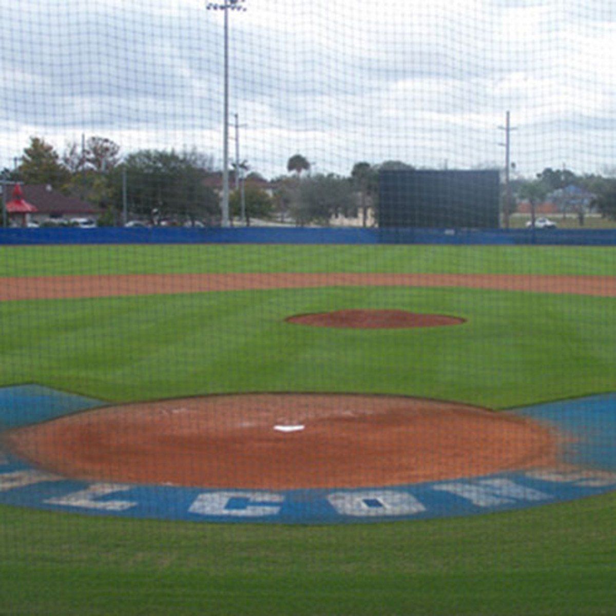 5' Home Plate Halo with Wings