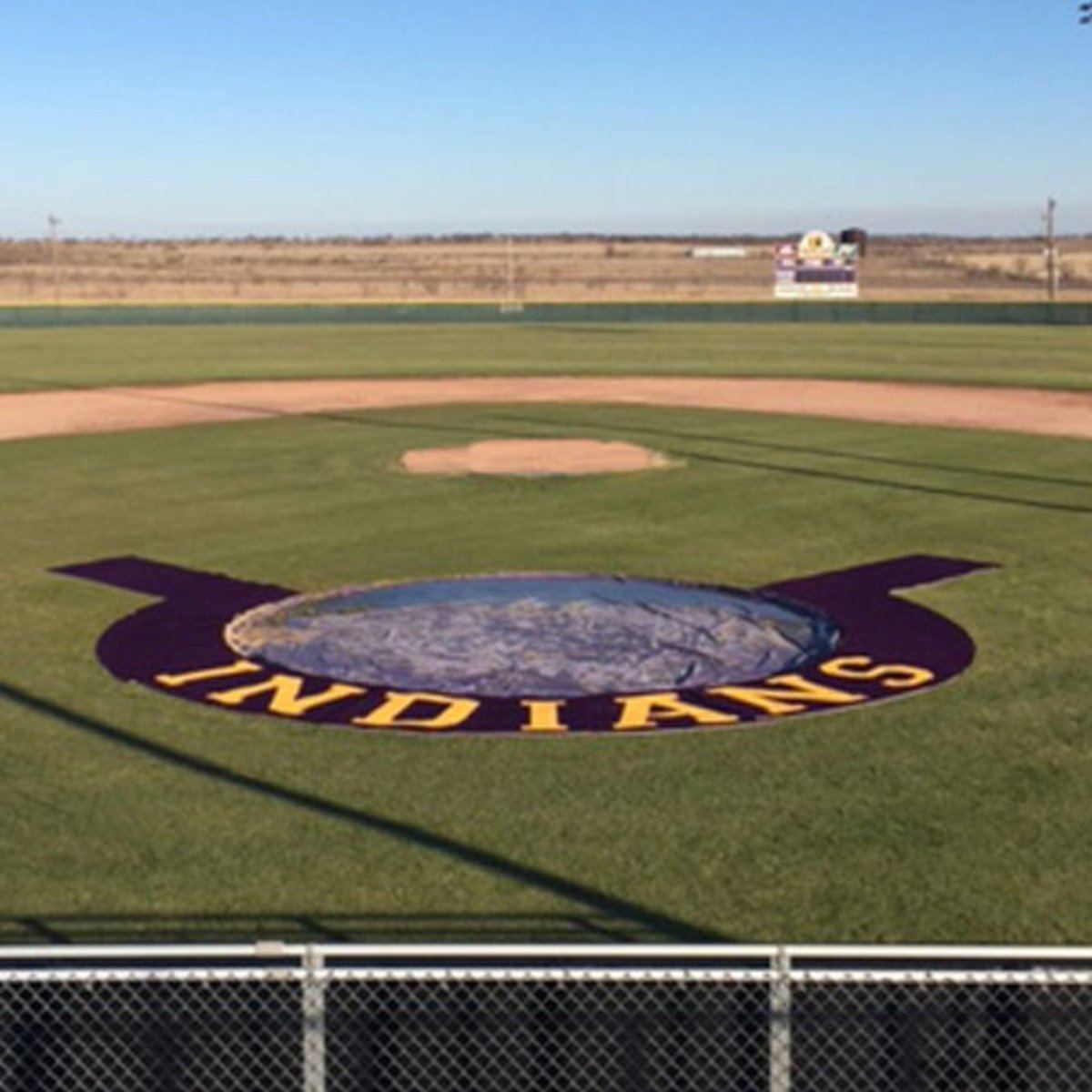 5' Home Plate Halo with Wings and Shock Pad