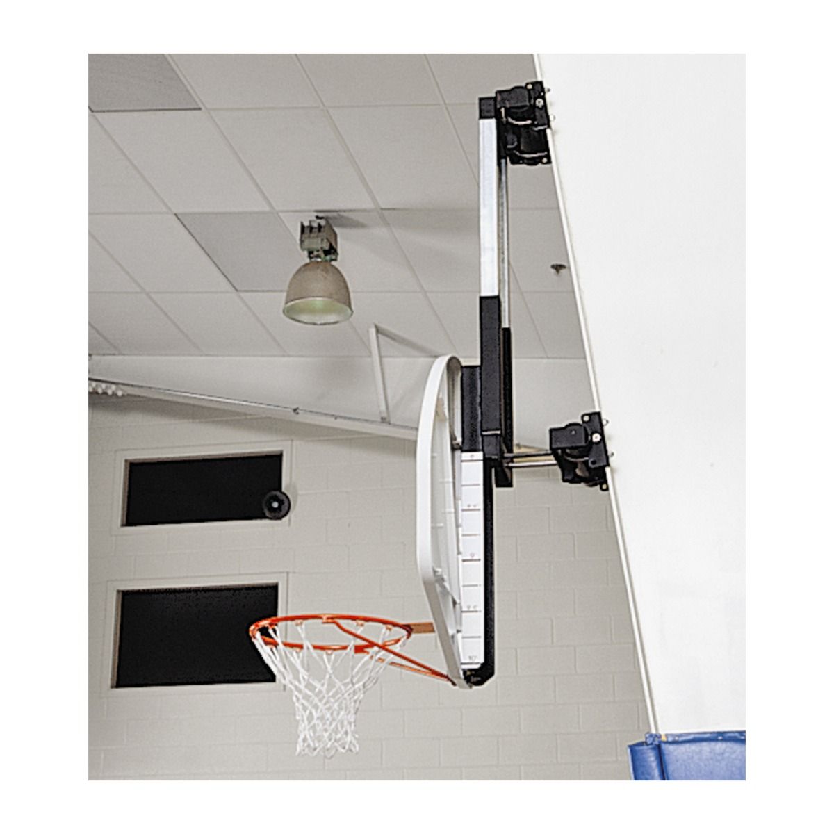 Porter Column Mounted Basketball Backstop