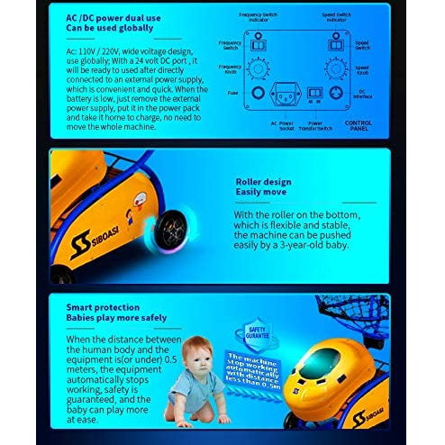 Siboasi Basketball Machine for Kids Home Training S6809A