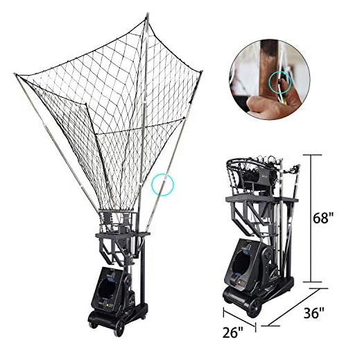 Siboasi Basketball Training Shooting Rebound Machine K1800