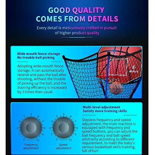 Siboasi Basketball Machine for Kids Home Training S6809A