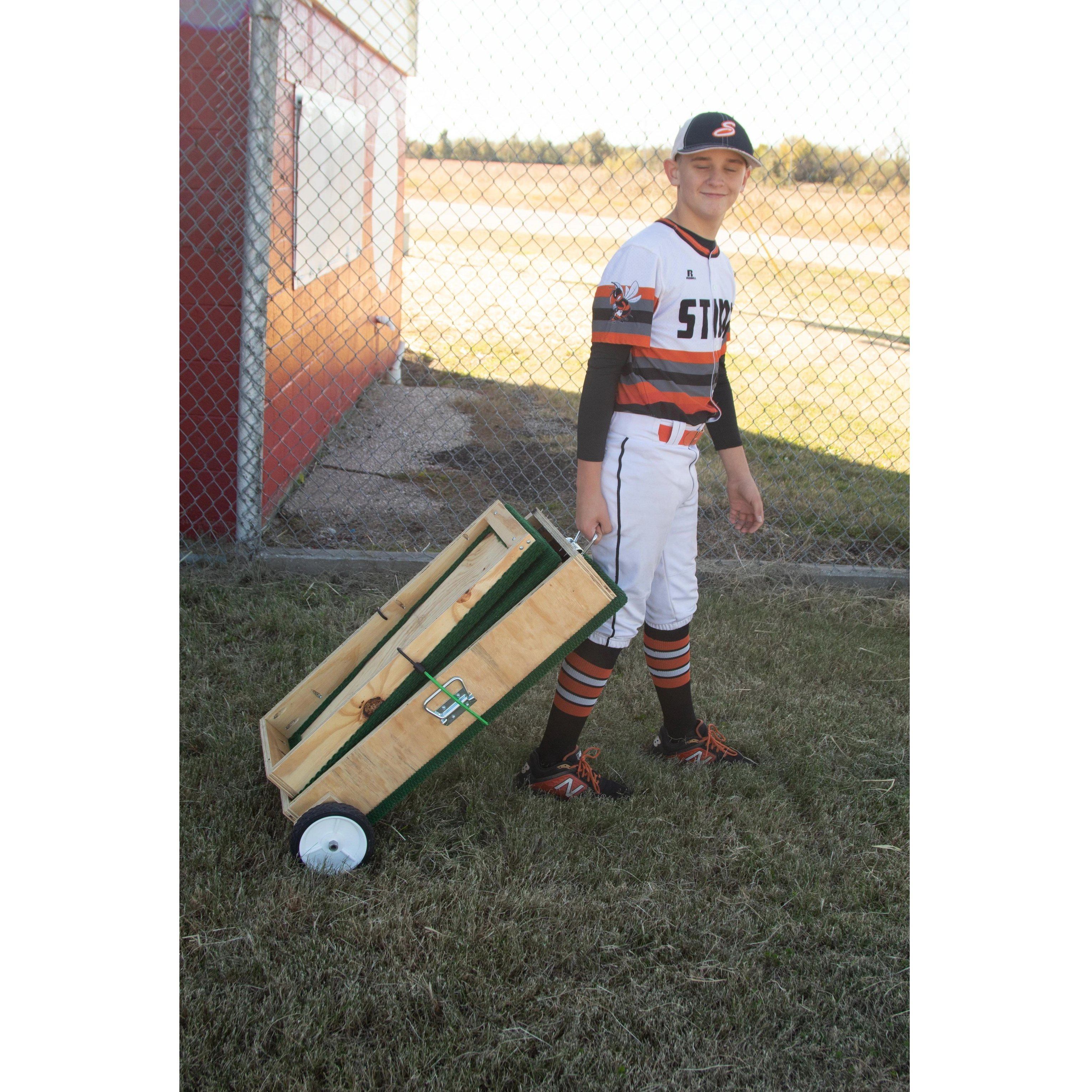 6" Step Straight Youth Baseball Ultra-Light Training Mound