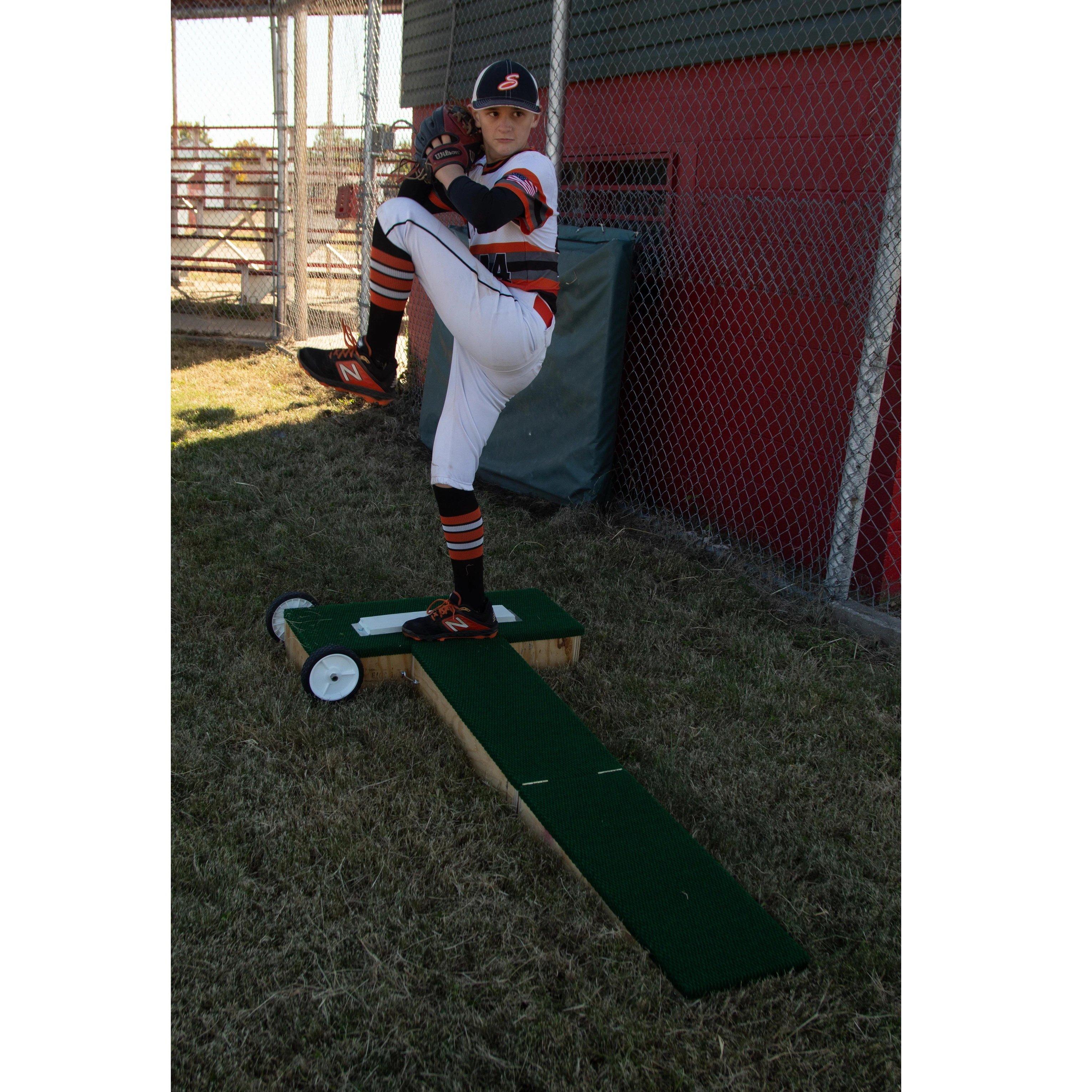 6" Step Straight Youth Baseball Ultra-Light Training Mound