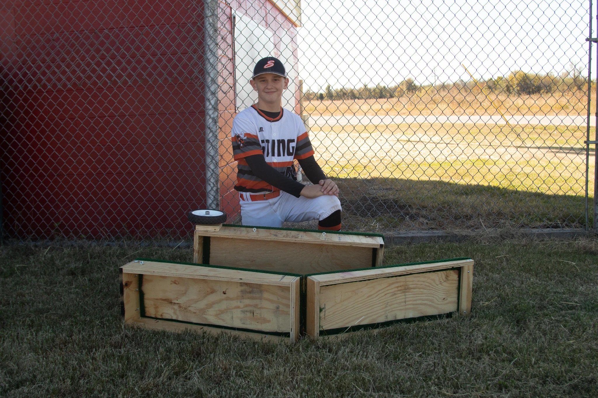 6" Step Straight Youth Baseball Ultra-Light Training Mound