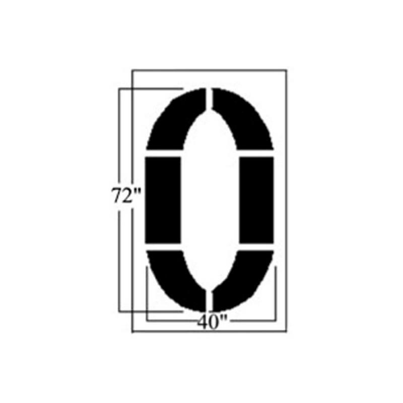 Newstripe Individual Replacement Characters for the 72″ Football Field Kit