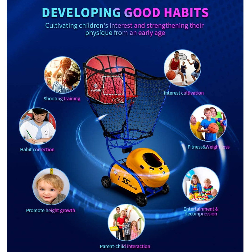 Siboasi Basketball Machine for Kids Home Training S6809A