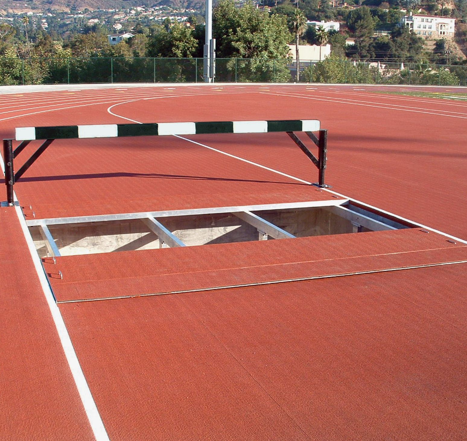 Recessed Aluminum Steeplechase Water Jump Cover