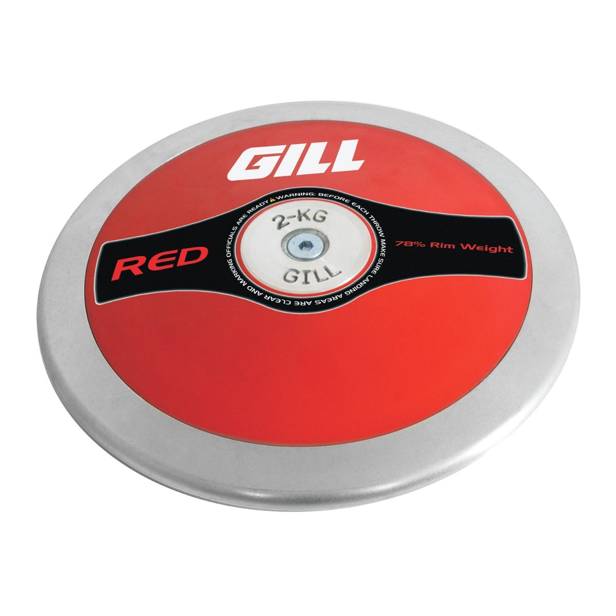 Gill Athletics Red Discus