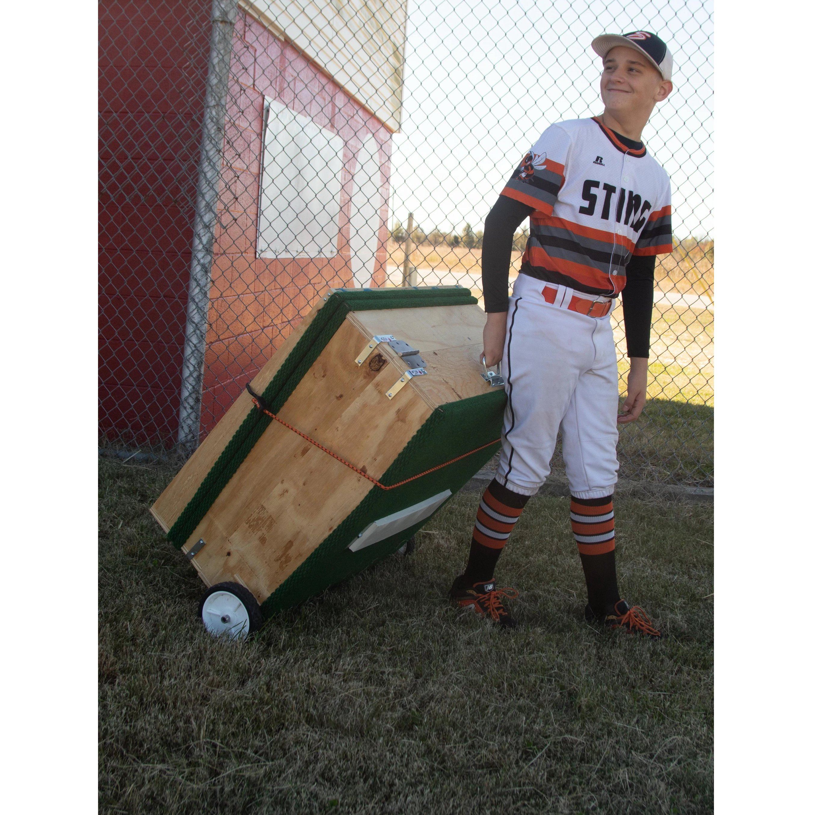 8" Intermediate Portable Practice Pitching Mound