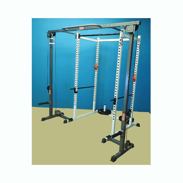 New York Barbells Power Rack with Crossover Attachment