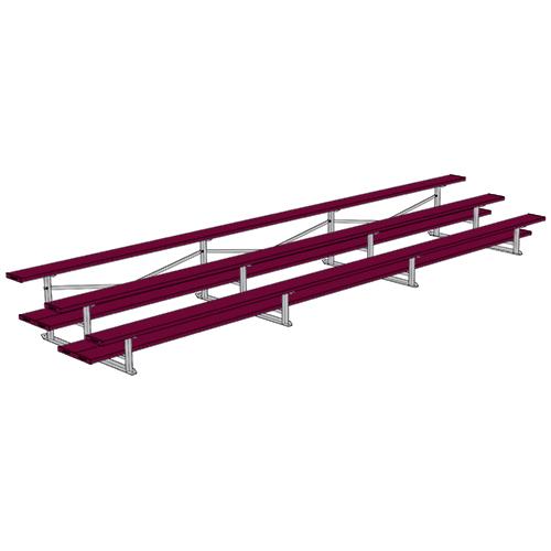JayPro 3 Row 21 All Aluminum Preferred Bleacher