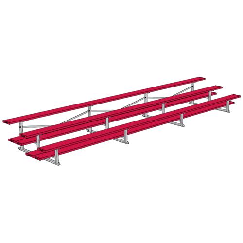 JayPro 3 Row 21 All Aluminum Preferred Bleacher