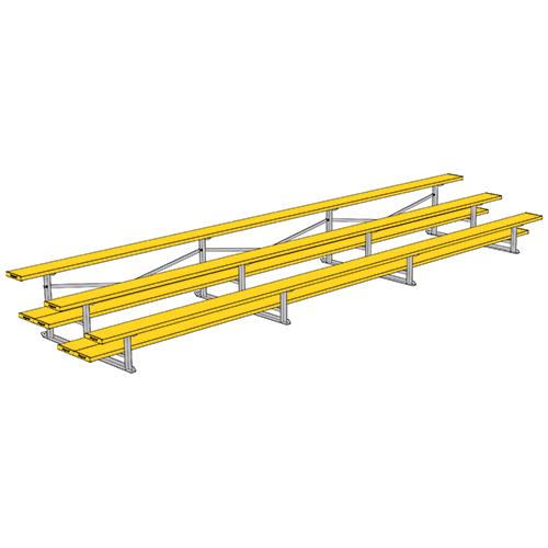 JayPro 3 Row 21 All Aluminum Preferred Bleacher