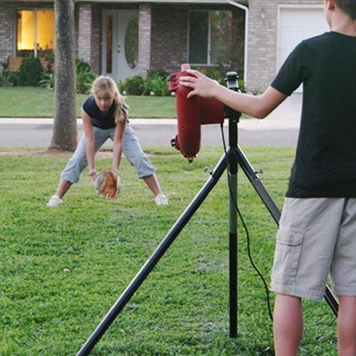 Heater Sports BaseHit Real Baseball Portable Pitching Machine - Pitch Pro Direct