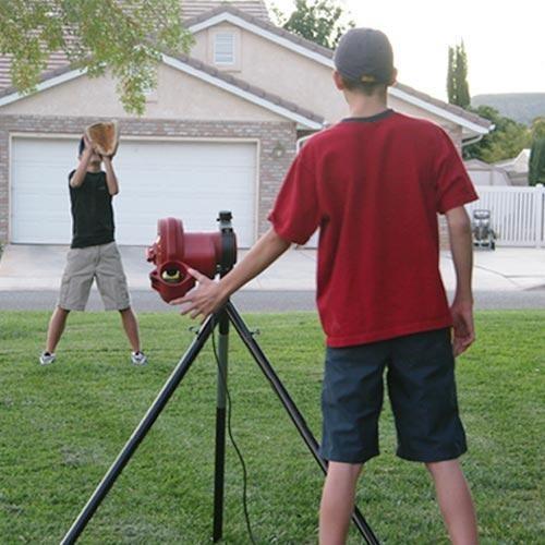 Heater Sports BaseHit Real Baseball Portable Pitching Machine - Pitch Pro Direct