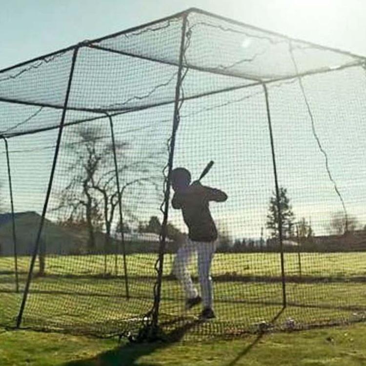 Free Standing Batting Cage Package for Backyard and Residential Use #32 Net