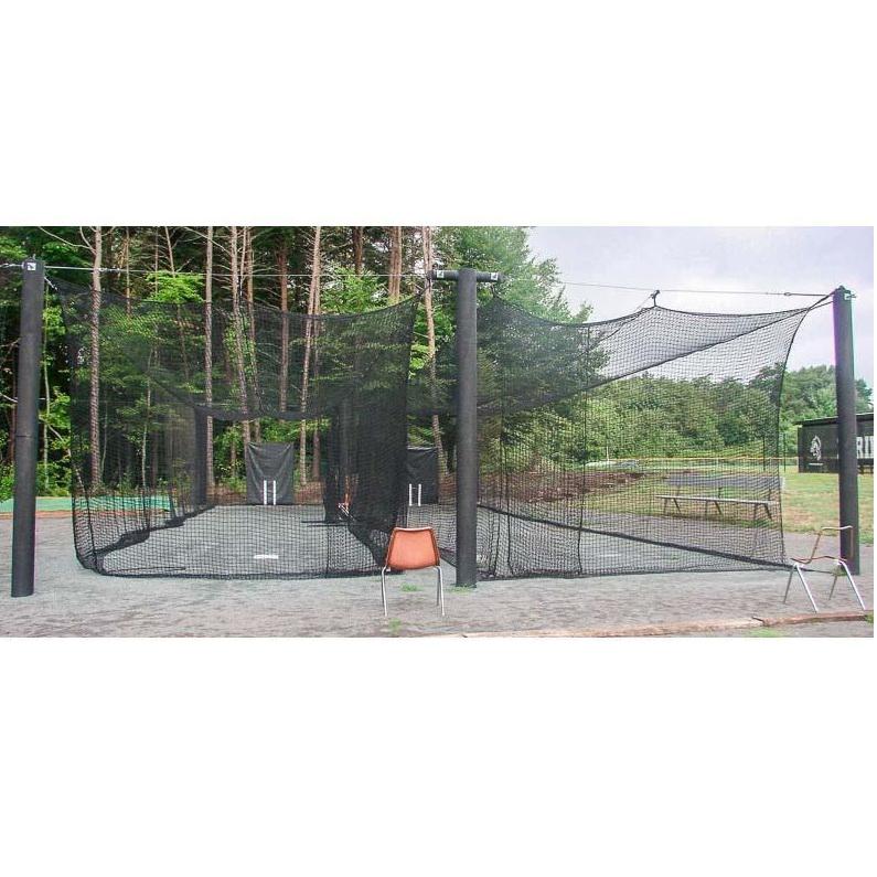 Mastodon™ Commercial Batting Cage System #42 Bear Trap Net