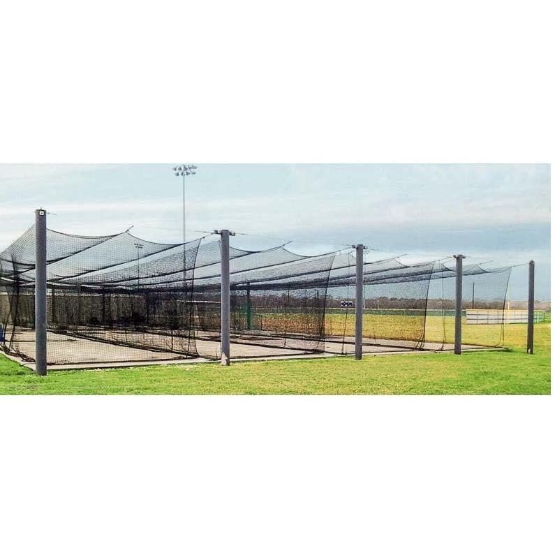 Mastodon™ Commercial Batting Cage System #42 Bear Trap Net