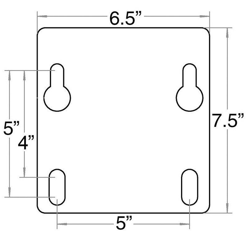 Breakaway Goal 42" & 48" Backboard measurement